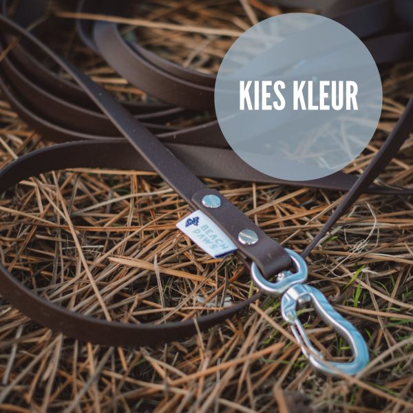 5 meter biothane hondenlijn met sterke sluiting