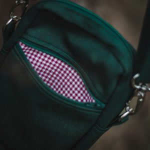 Handgemaakt wandeltasje voor hondenbaasje