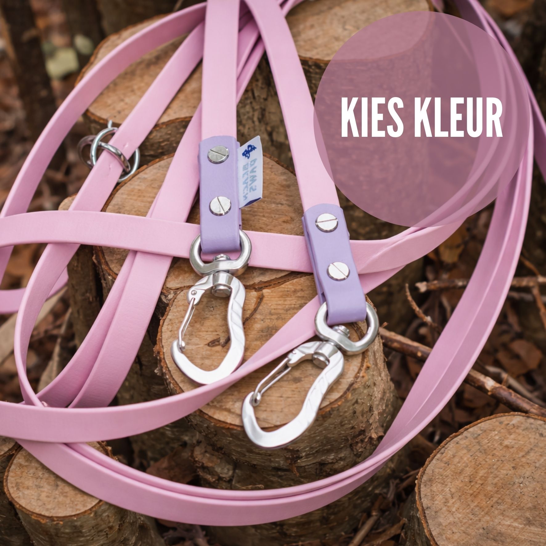 handsfree biothane lijn van 5 meter