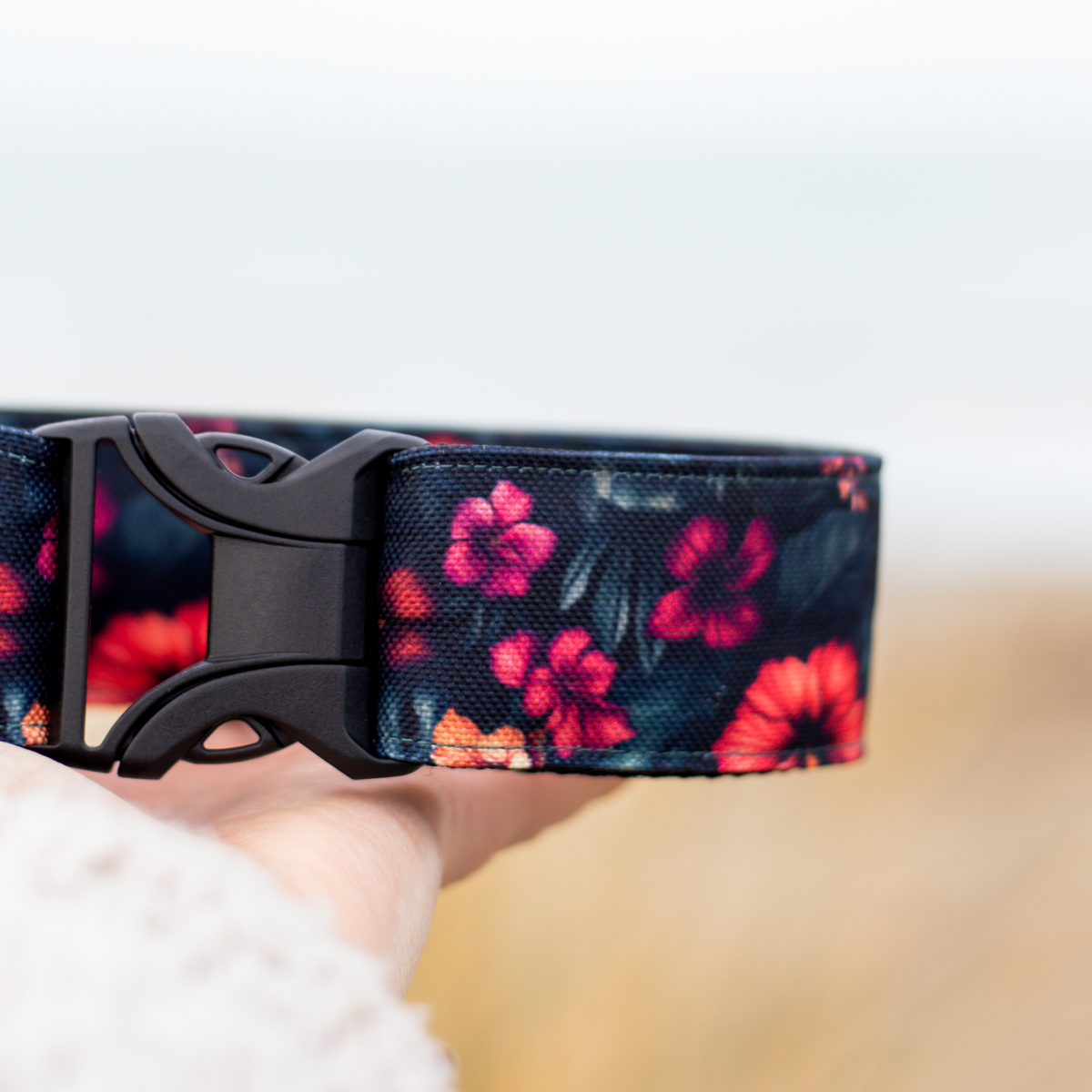 handgemaakte hondenhalsband waterproof